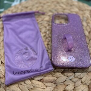 Loopy Case Lavender Sparkle Phone Case 16 Pro Max